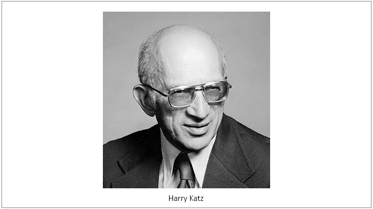 In Memoriam: Harry Katz