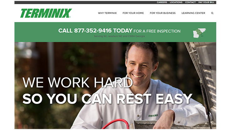 Terminix Service Announces Six Promotions in North and South Carolina