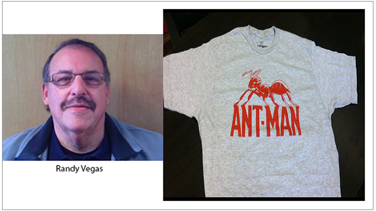 Veteran Pest Control Supervisor Wins ‘Ant-Man’ T-Shirt Giveaway