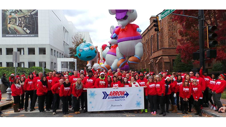 Arrow Sponsors Children’s Healthcare of Atlanta Christmas Parade