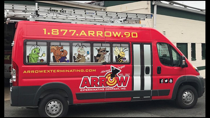 Arrow Exterminating’s ‘Pest Bus’ Wins PCT’s Vehicle Wrap Contest
