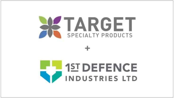 1st Defence Industries Partners with Target Specialty Products