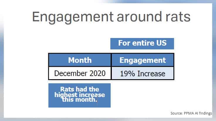 PPMA Research Shows Uptick in Engagement for Rats and Mice