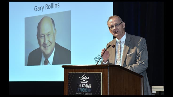 Rollins, Inc. Chairman and CEO Gary Rollins Honored with Lifetime Achievement Award