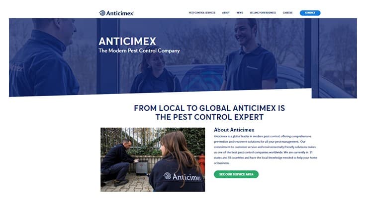 Anticimex US Launches New Website