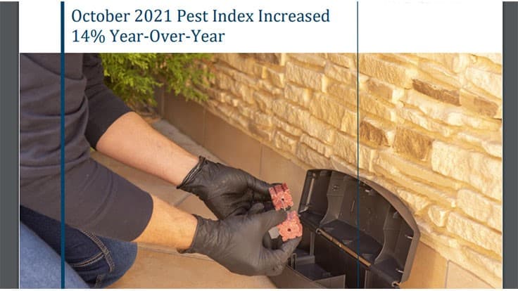 October Pest Index Up 14% Year-Over-Year