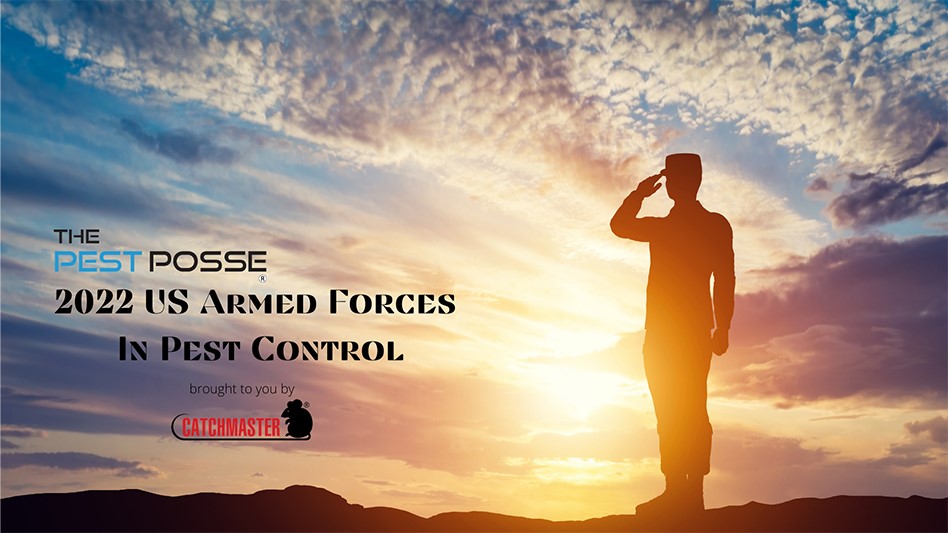 The Pest Posse Announces 2022 U.S. Armed Forces in Pest Control Series