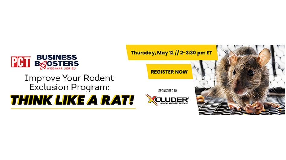 "Improve Your Rodent Exclusion Program: Think Like a Rat!" Webinar is Thursday