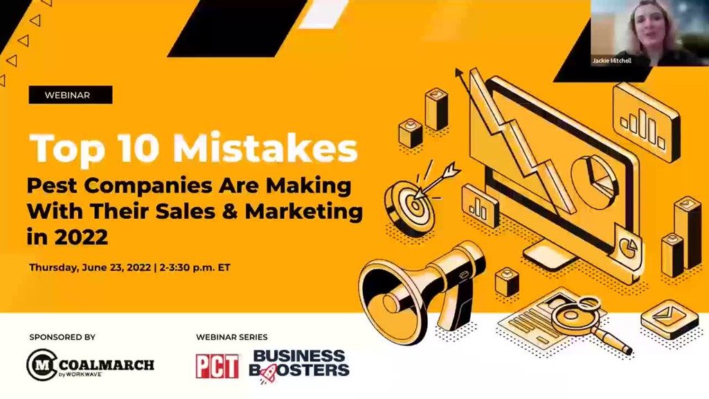 Top 10 Mistakes Pest Companies are Making with their Sales and Marketing in 2022