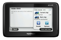The TomTom PRO 9150 is a Portable, AllinOne Fleet Management Solution