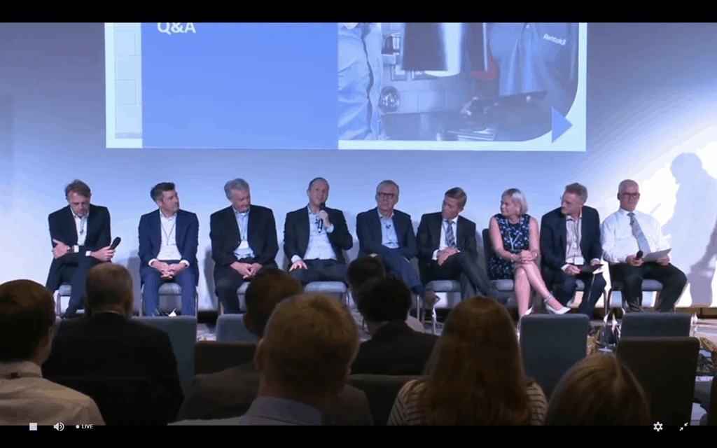 Rentokil Initial CEO Andy Ransom was accompanied in person by nine company directors, plus three from overseas who joined virtually, for a meeting in London on Sept. 28.