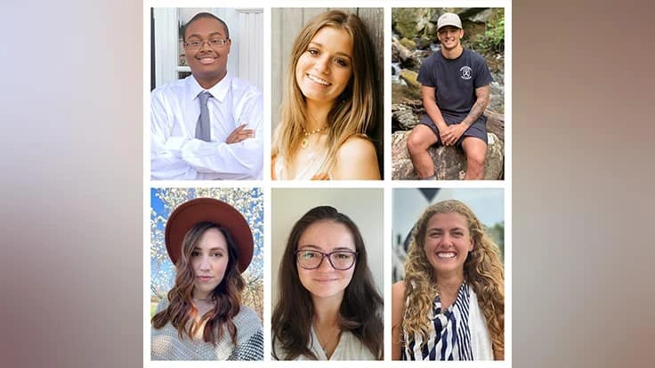 2021 recipients of the E. Raymond Crim, III Scholarship. 