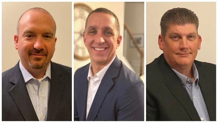 Toby Miller, Randy Chendemi, and Aaron Henry