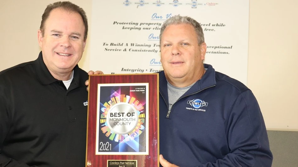 Cowleys Asbury Park Award