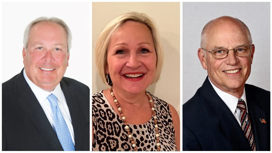 Steve Scherzinger, Laura Simpson and W. Jay Nixon.