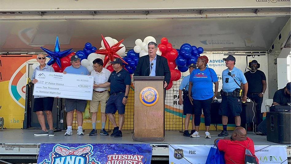 Allergy Technologies Sponsors National Night Out in Philadelphia