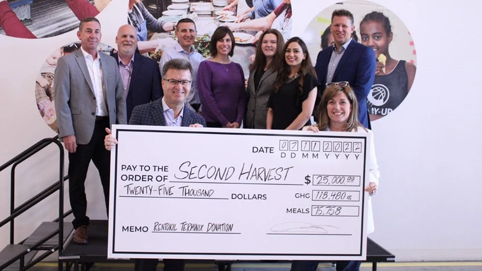 Rentokil Terminix Second Harvest Donation