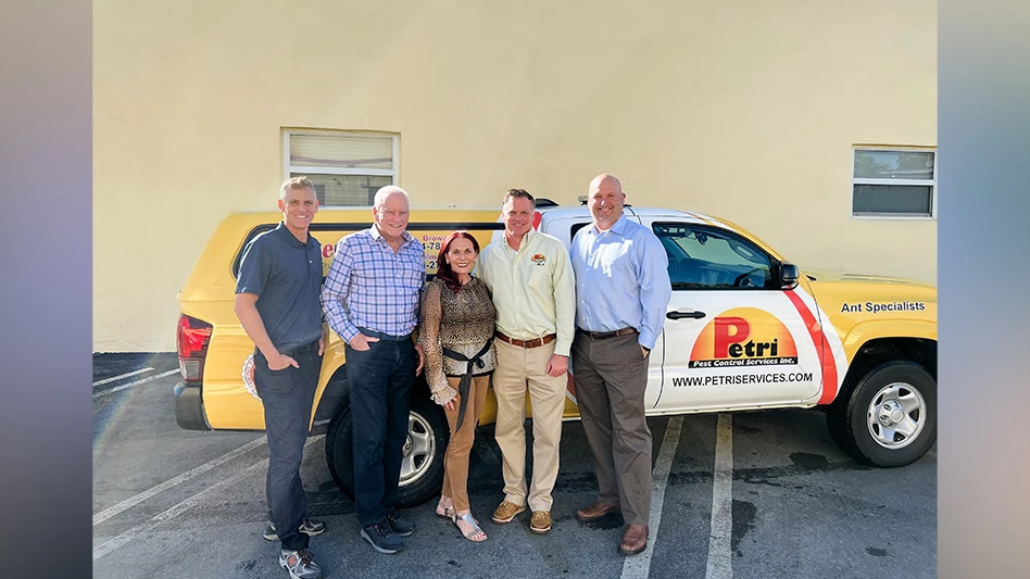 Pictured from left to right: Trevor Cavanagh, Brendan Cavanagh, Deborah Lausier, Chris Cavanagh, and Ryan Bradbury.