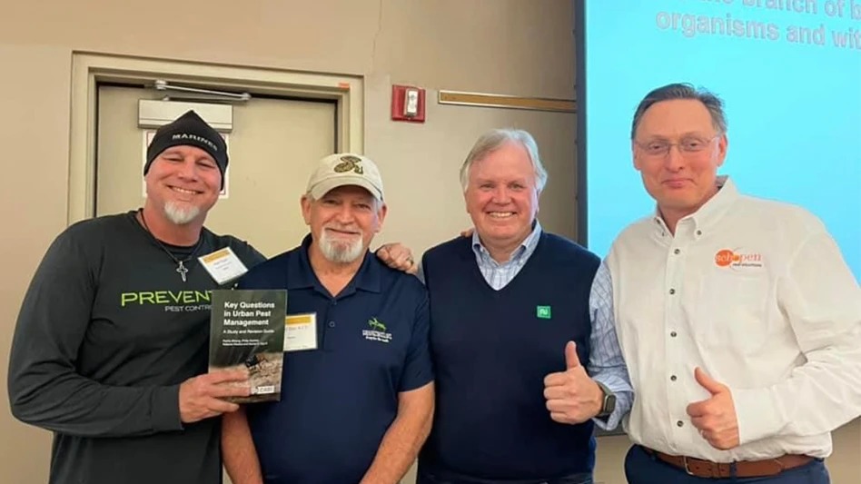 Alan Feuer, Daniel Dye, Harry Bryan and Pete Schopen.