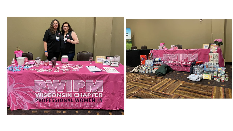 Janice Crisostomo (left) and Breanna Neerland (right), PWIPM-Wisconsin.