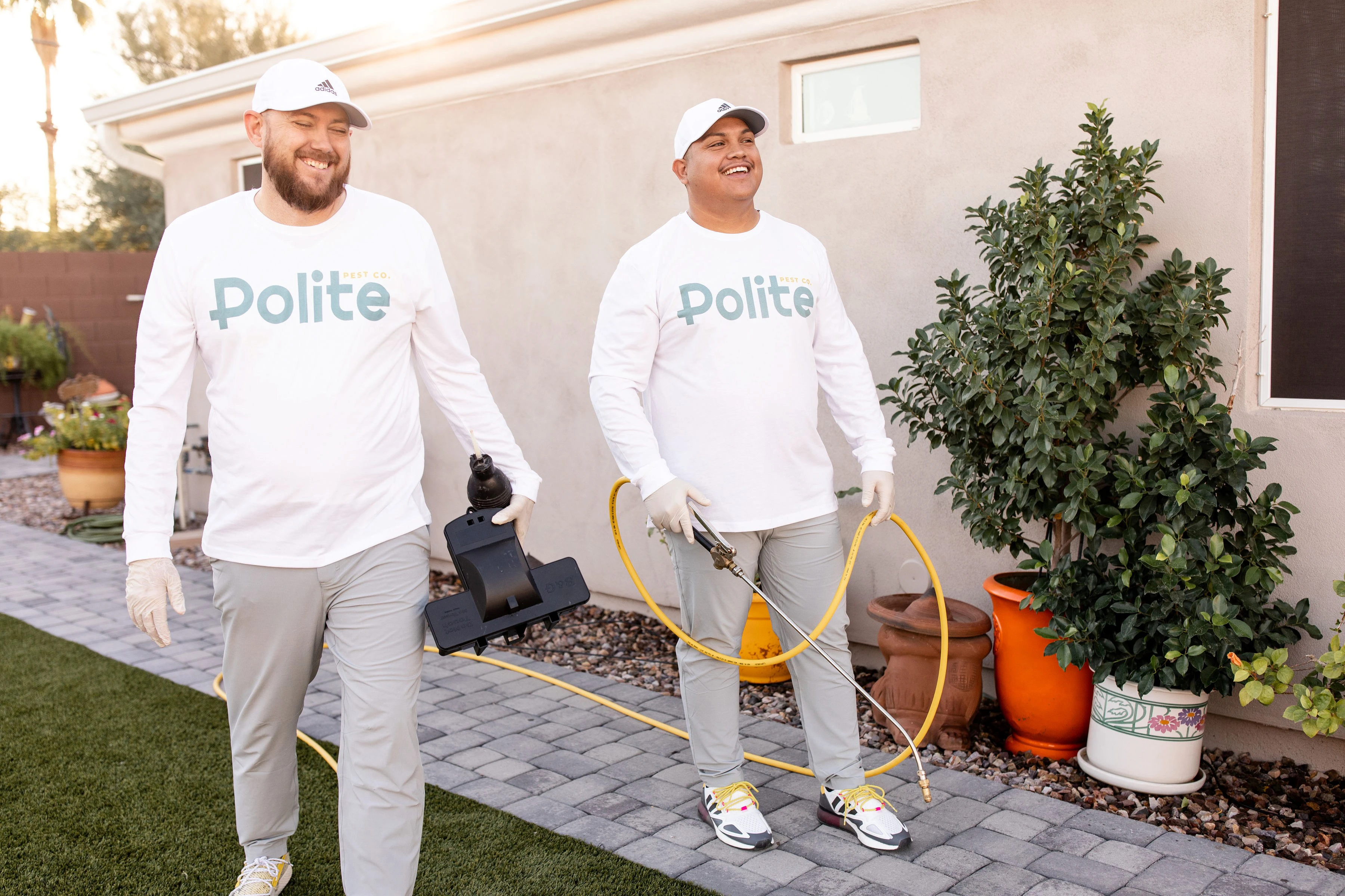 Pictured: Travis Bottoms (left) and Erick Estrada (right).