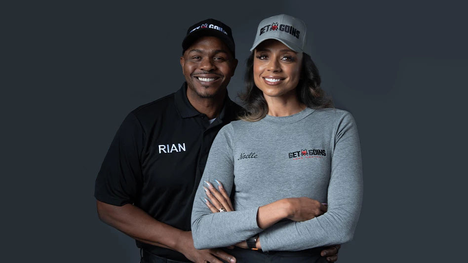 Rian (left) and Noelle (right) Goins started Get Goins Pest Control to keep the family business alive.