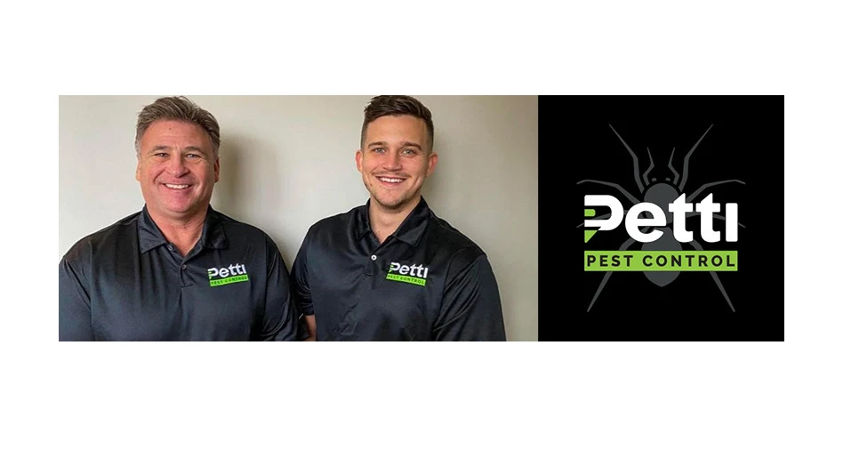 Pictured above: Vince (left) and Josh (right) Petti, owners of Petti Pest Control.