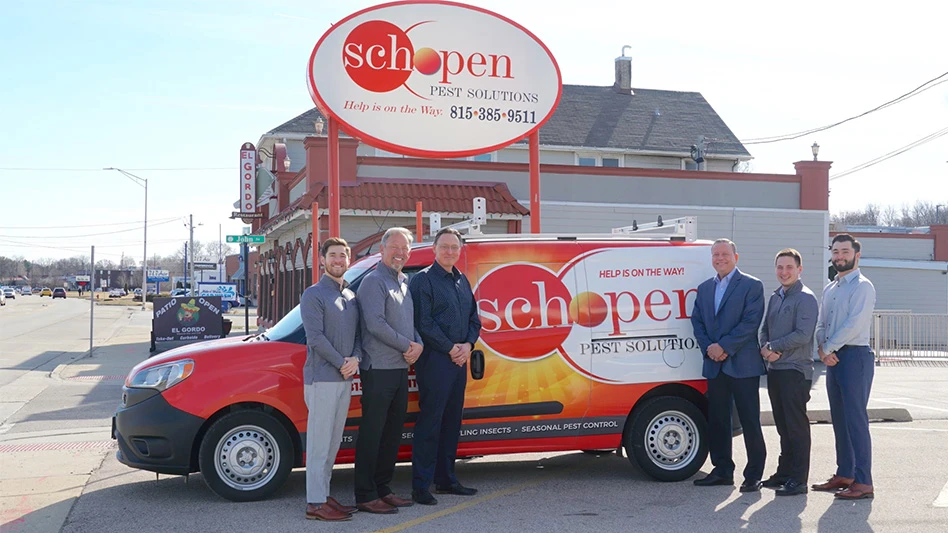 Left to Right: Chris Aust, Stuart Aust, Pete Schopen, Dennis Cone, Dan Aust, Nick Aust.