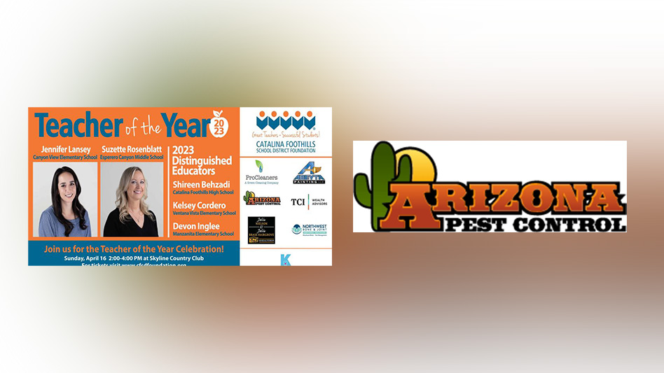 Arizona Pest Control Recognizes CFSD Teachers Of The Year Pest