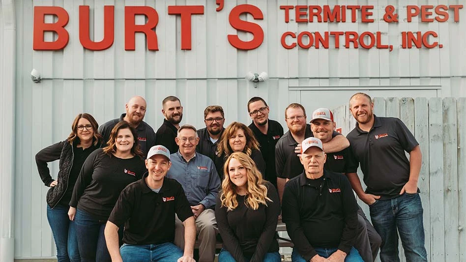 Photo of employees of Burt's Termite & Pest Control