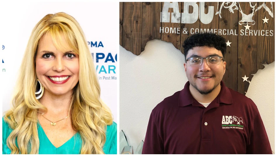 Kimberly Woodland and Raul Segura