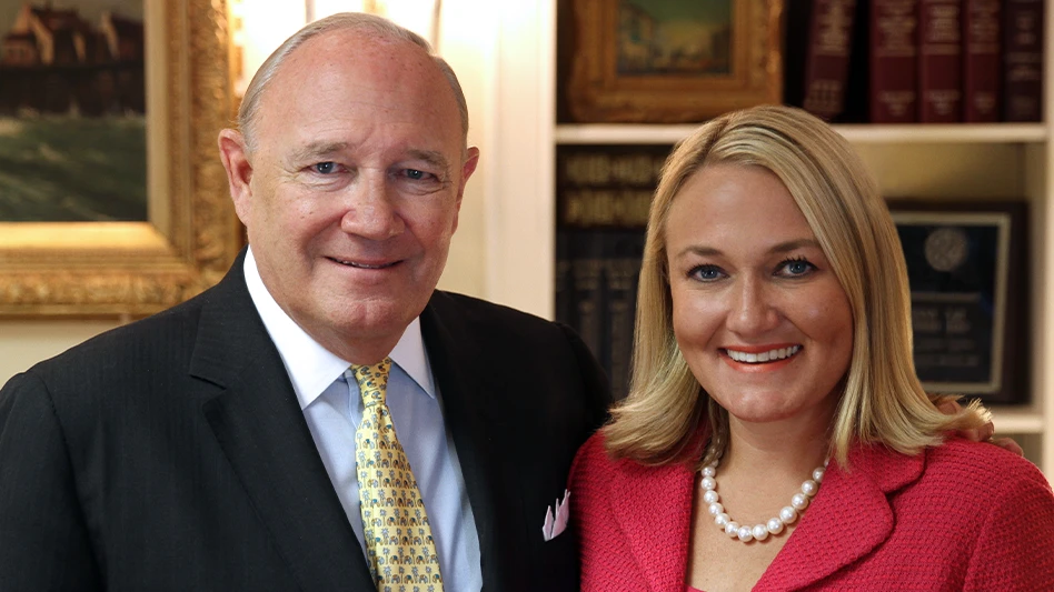 Joe Thomas (left) and Emily Thomas Kendrick (right)