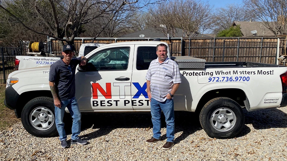 Casey Slingerland (left) and Mike Houston (right).