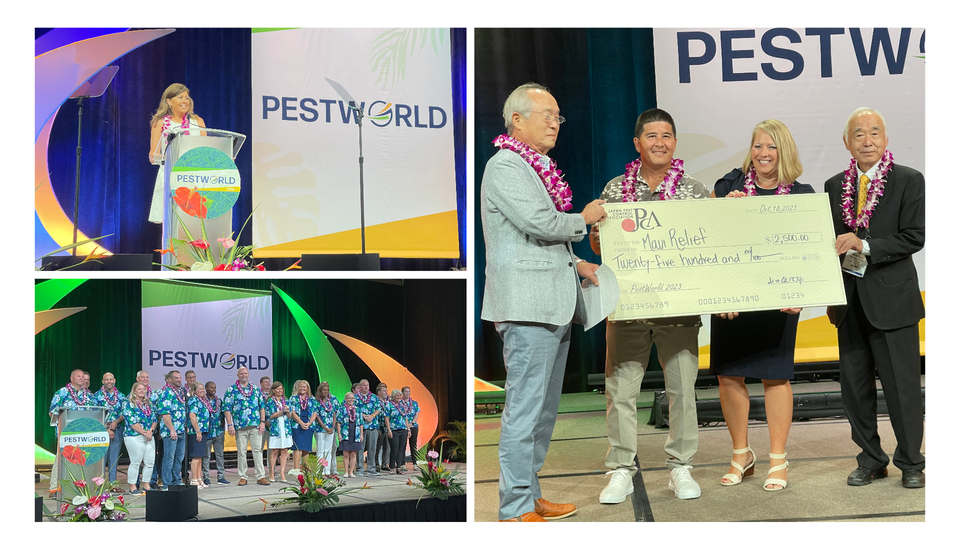 Maui Relief Funds, Swearing in of Missiti Highlight PestWorld Day Two