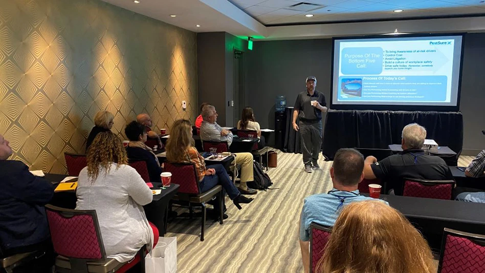 PestSure welcomed more than 100 of its insureds to Memphis, Tenn., Sept. 27-28 for the captive’s annual Safety and Loss Prevention Conference.
