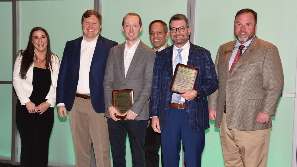 Left to right: Veronica Showalter (Arrow), Joe Goodell (Dave’s Pest Control), Ben Hottel (Orkin), Mark DiNunzio (MarketPoint Solutions), Jason Pelham (Arrow), Greg Holley (Zone Pest Solutions/GPCA President).