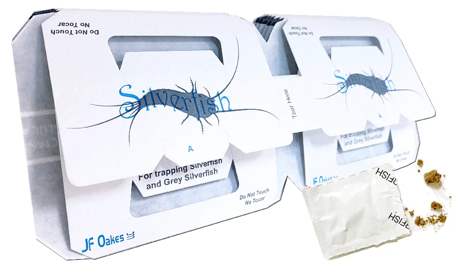 JF Oakes Releases New Pro-Pest Silverfish Trap - Pest Control Technology
