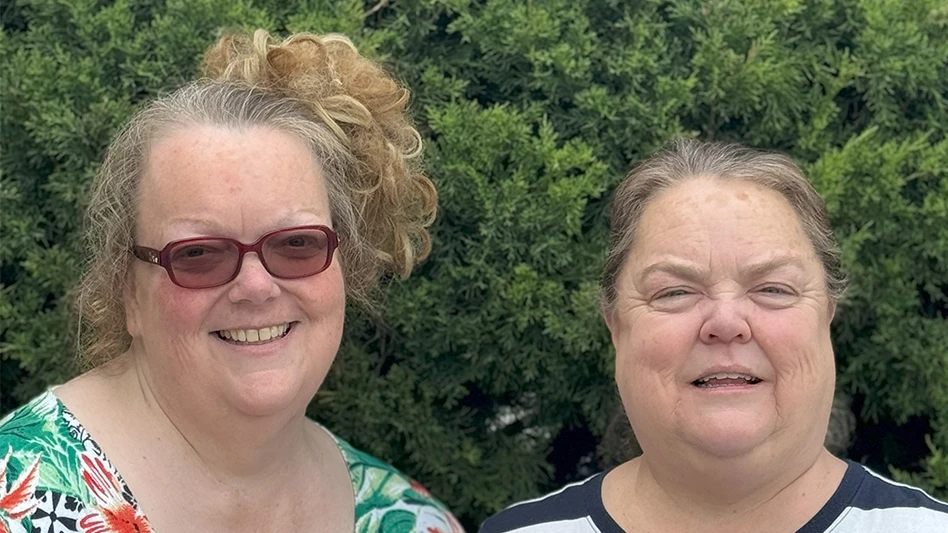 Davina Cone and Barbara Edwards.