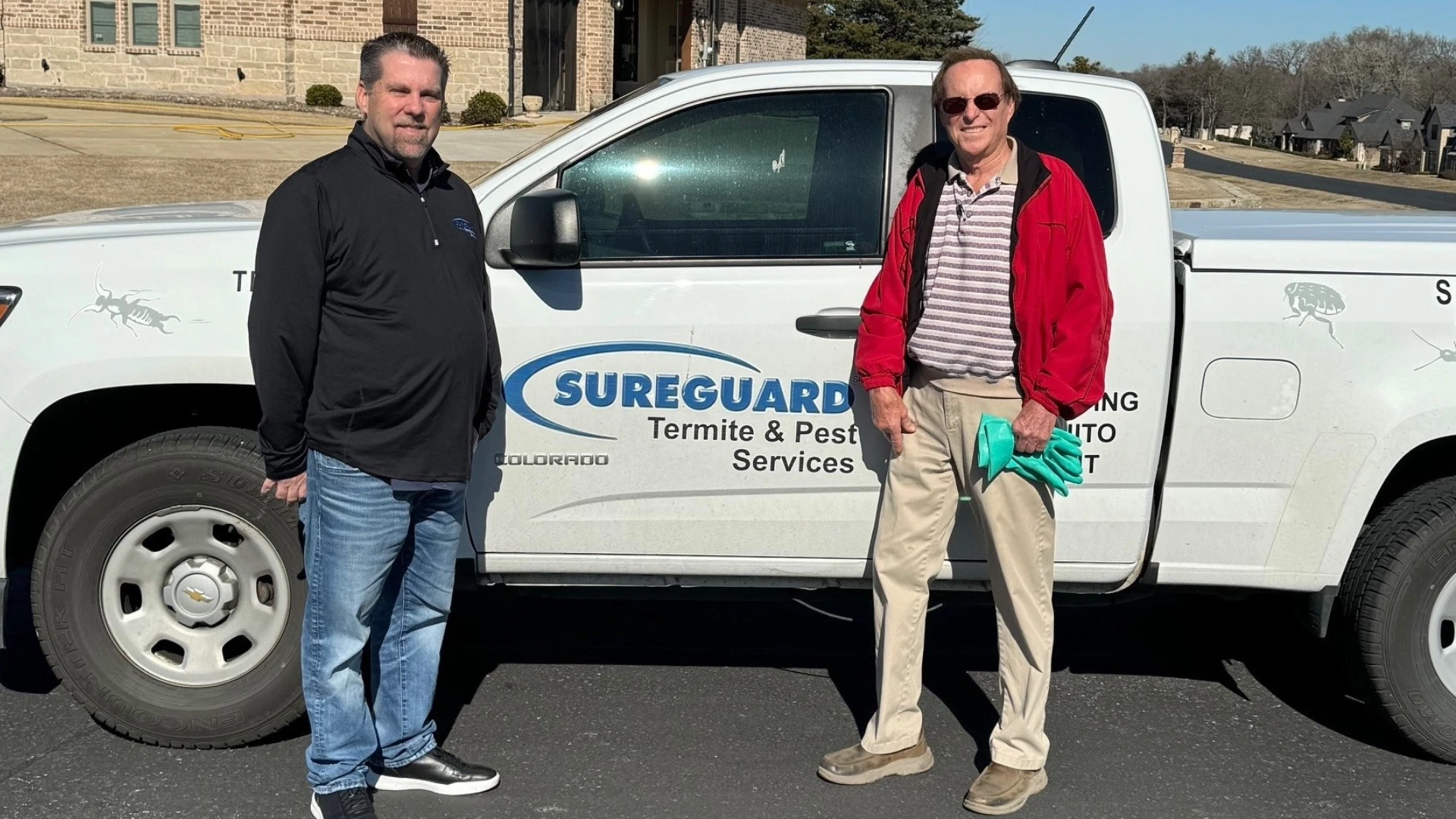 Mike Houston (left) and Rusty Burgher (right).