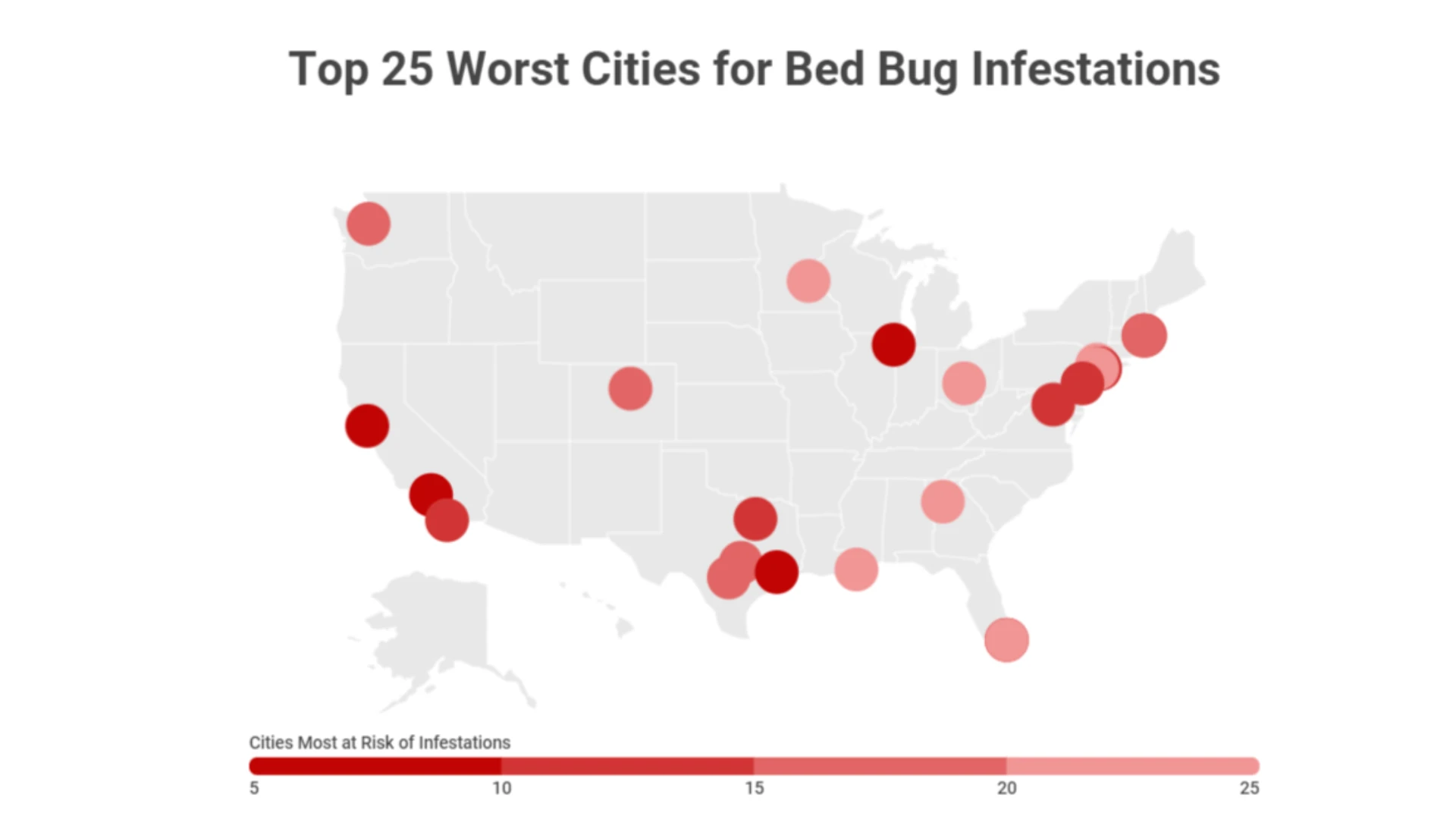 2024’s Worst Cities for Bed Bug Infestations