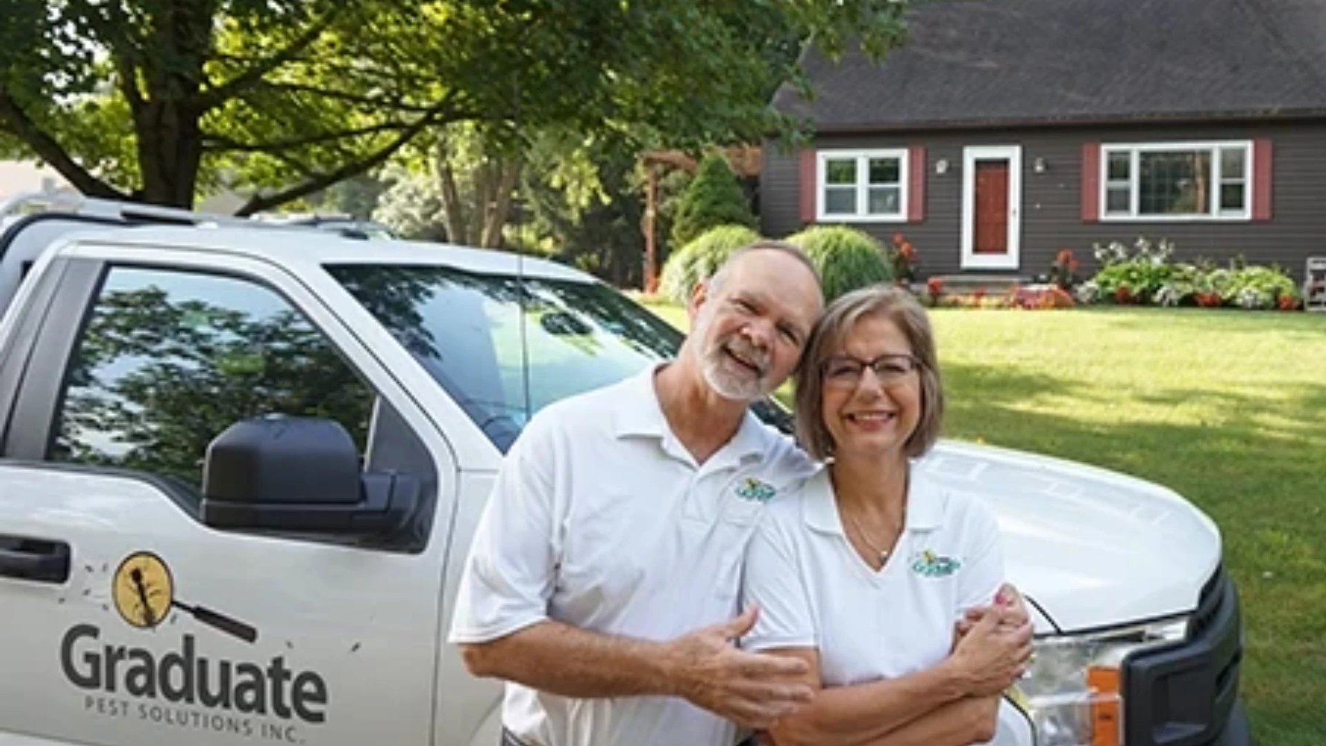 Glenn and Brenda Olesuk, founders of Graduate Pest Solutions