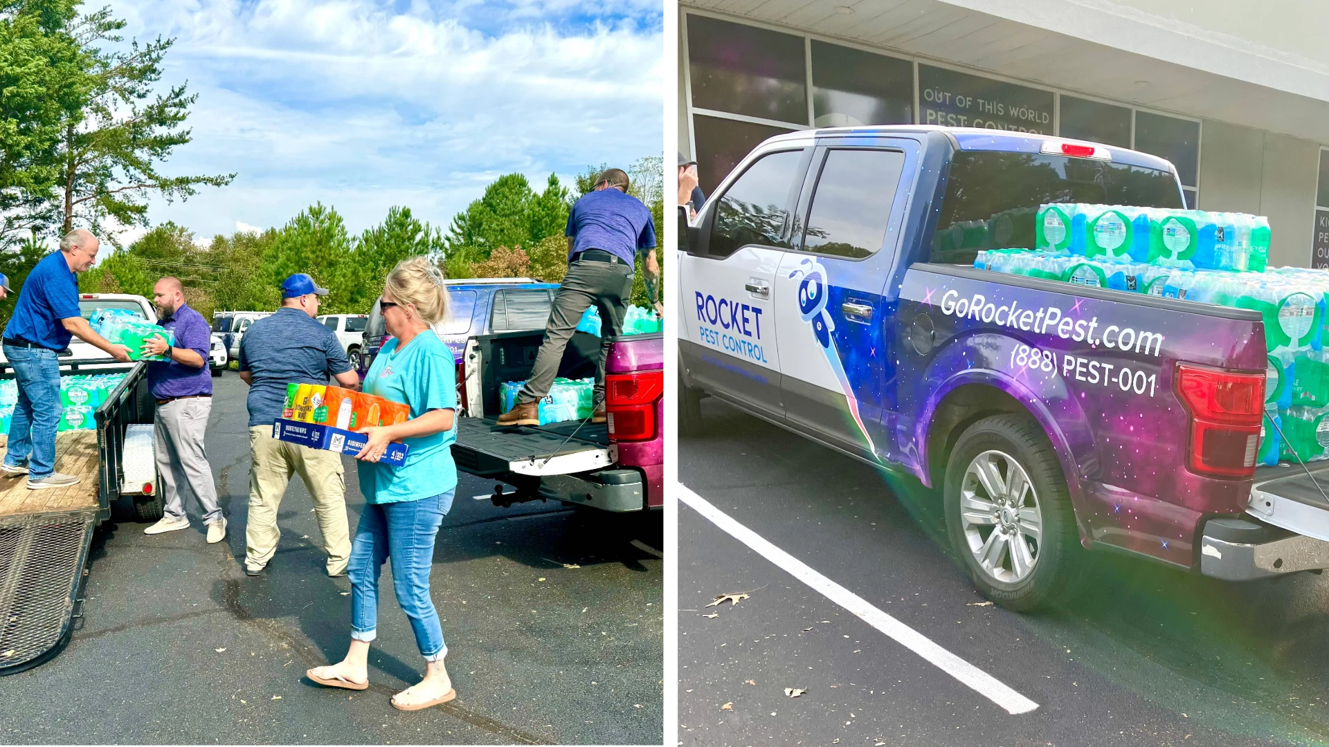 Rocket Pest Control Assists Communities Affected by Hurricane Helen