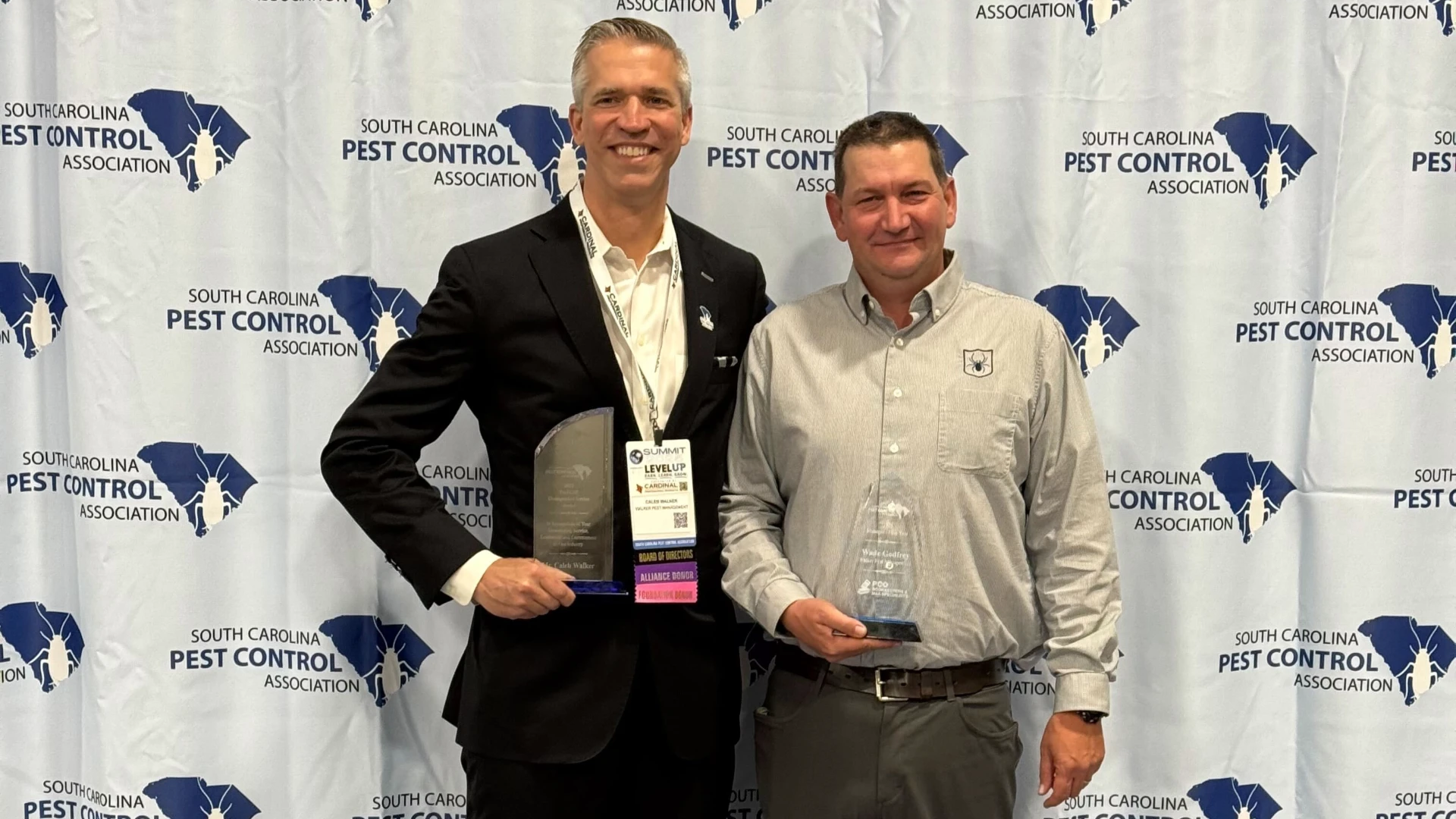 Walker Pest Management Employees Awarded at SCPCA Pest Pro Summit