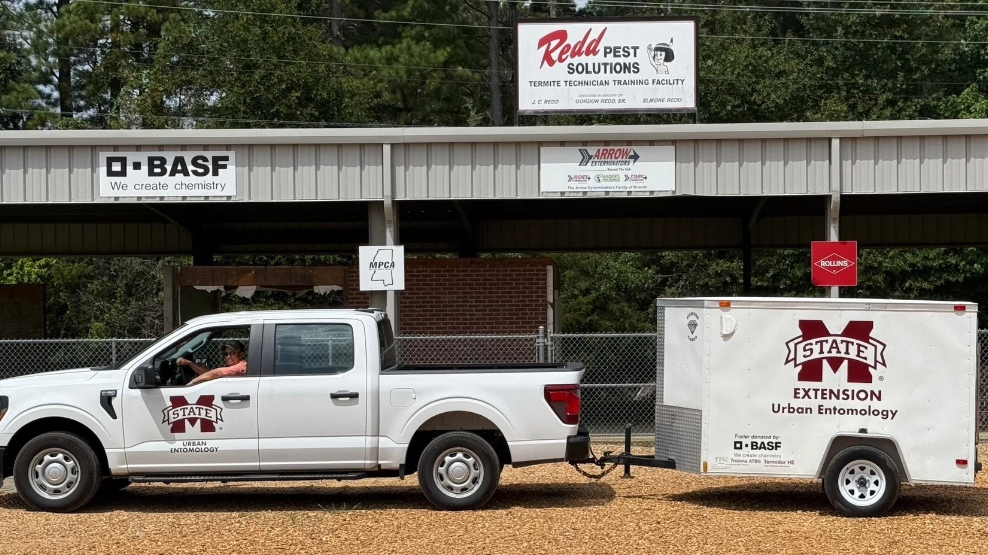 BASF Donates Trailer to MSU Extension Urban Entomology Program