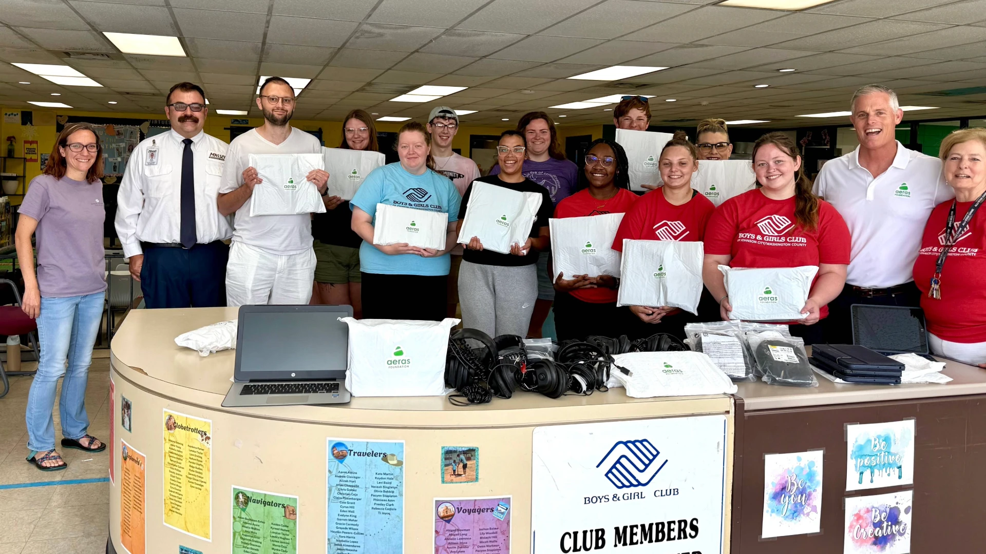 Massey Services Donates Technology Devices to Boys & Girls Club