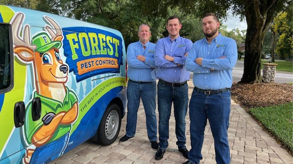 Forest Pest Control Brings Together Family ‘Dream Team’
