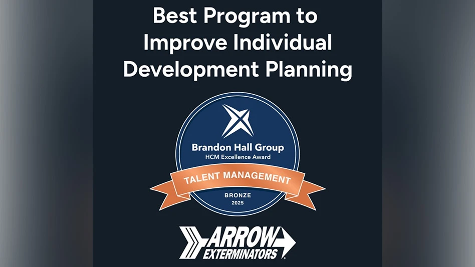 Arrow Exterminators Wins Brandon Hall Group Excellence Award