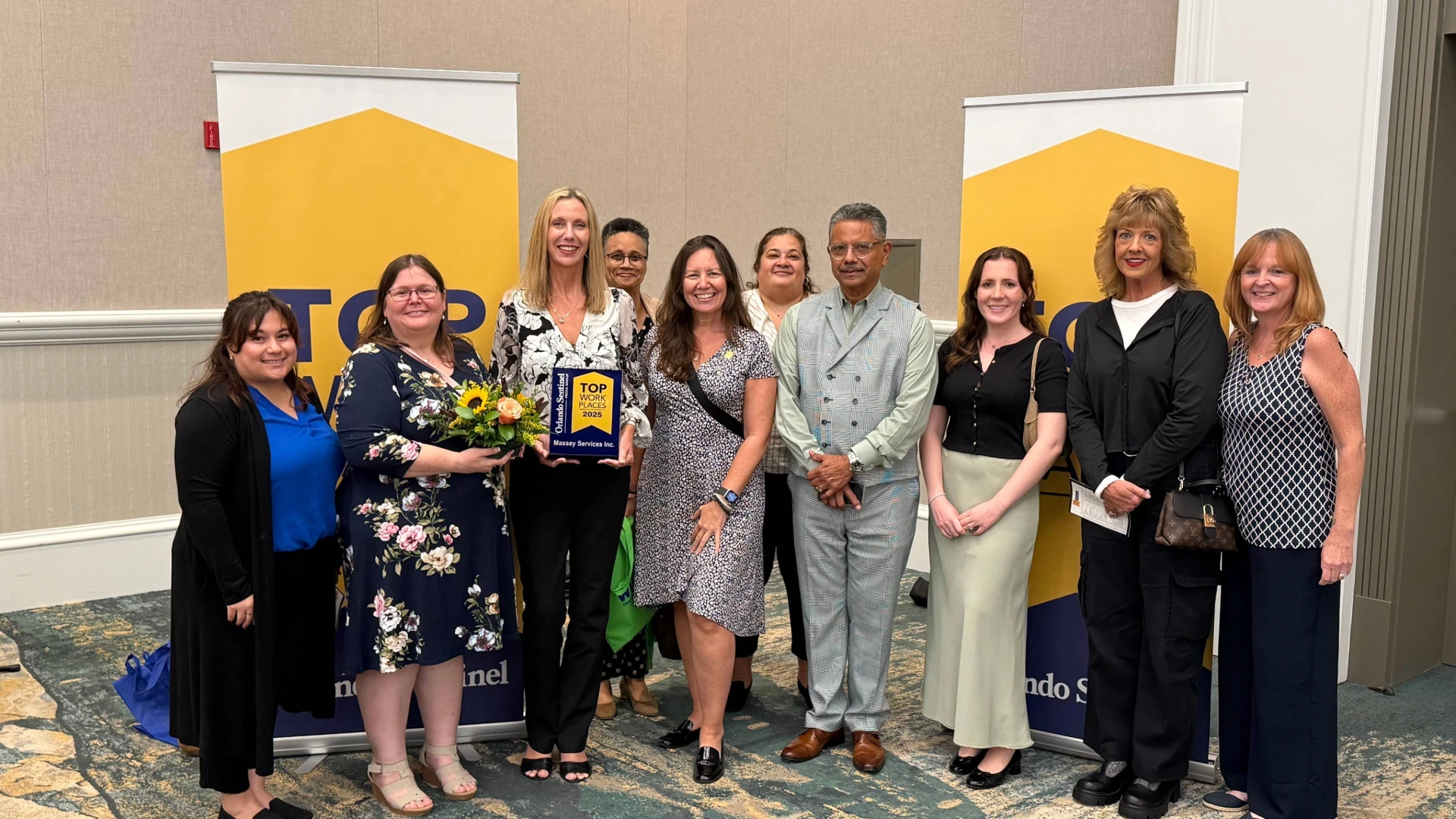 Massey Services named a Top Workplace in Central Florida