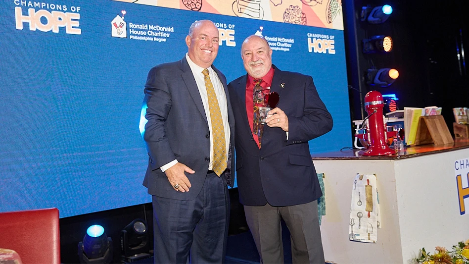 Bill Hoffman of Hoffman's Exterminating Recognized at '25 Champions of Hope Event